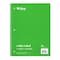 C-Line Products One-Subject Notebook, 70 Page, Wide Ruled, Green, 12PK 22043 - alternate 4